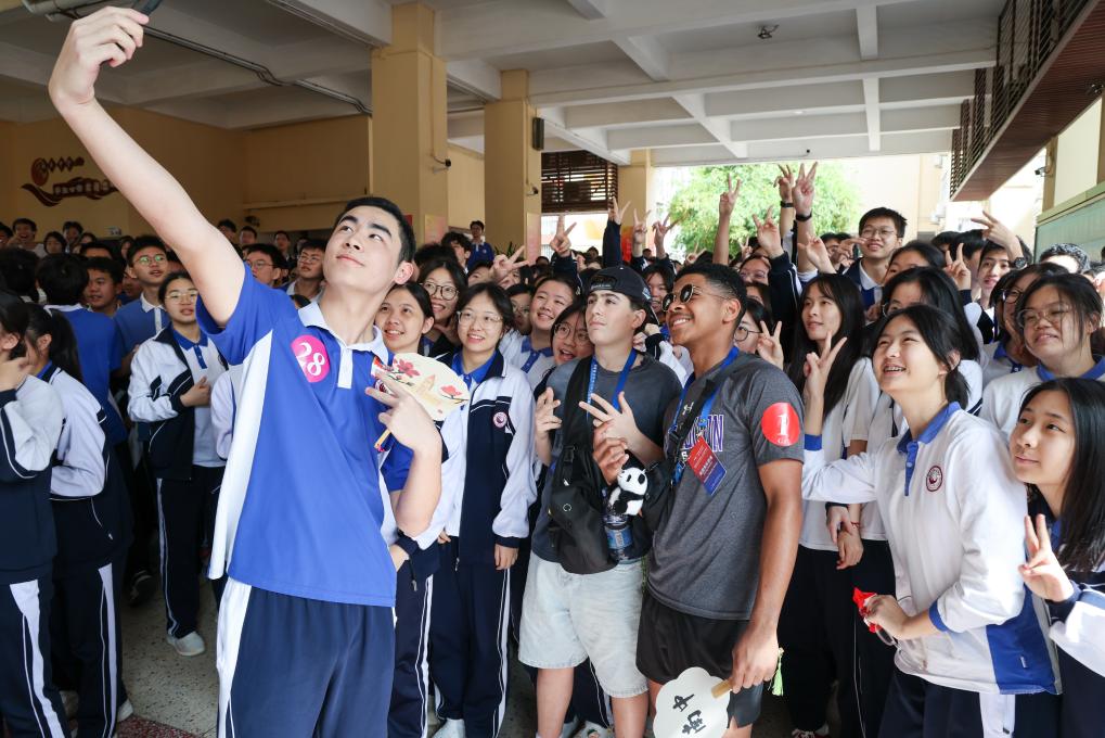 Youth pickleball China tour activity